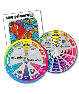 CMY Primary Mixing Wheel and Workbook