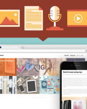 Build your online portfolio in minutes