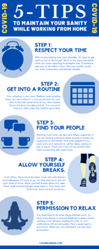 5-Tips to Maintain Your Sanity While Working from Home (COVID-19)